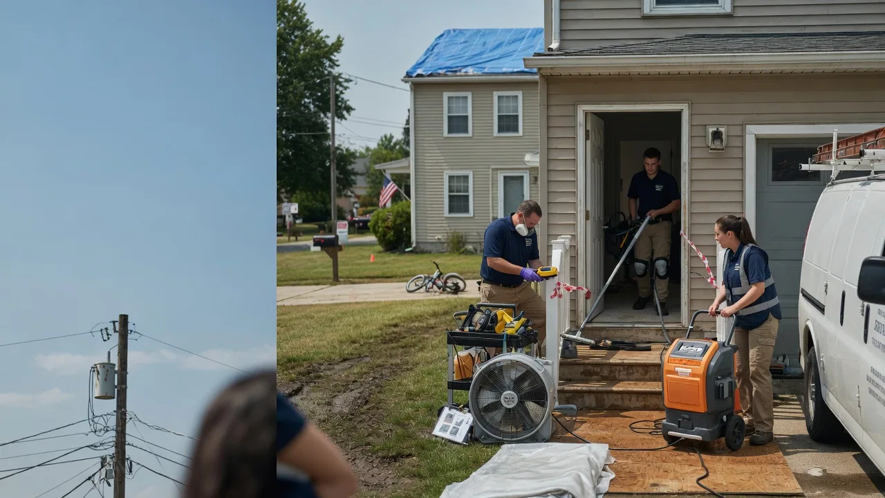 Water Damage Repair in Riddlesburg, PA near me